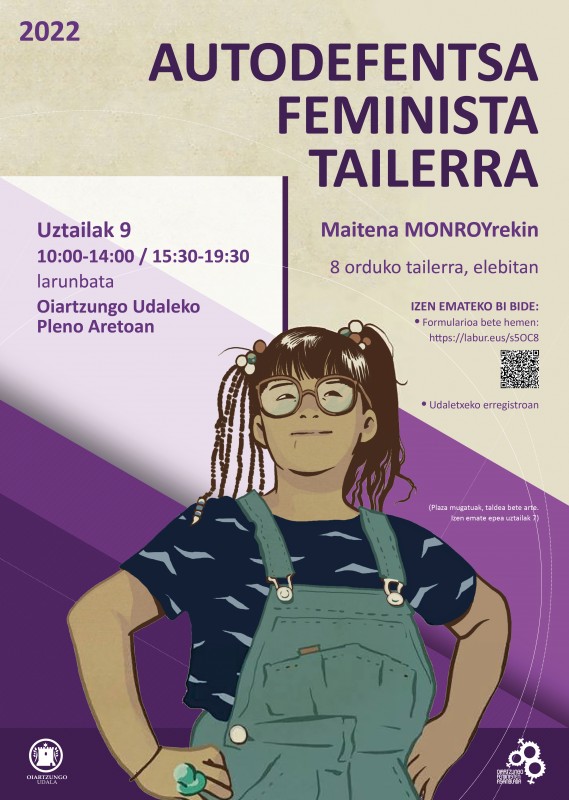 Autodefentsa feminista tailerra emango du Maitena Monroyk